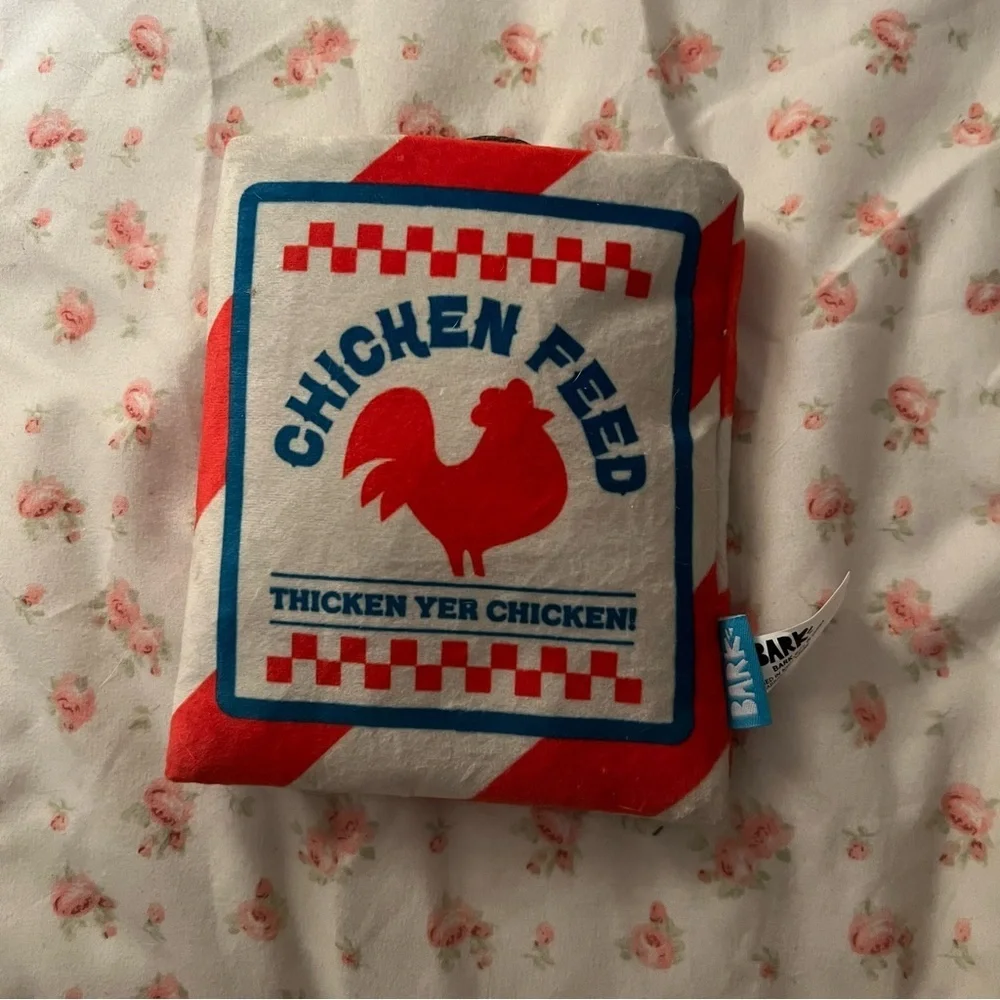 Bark Chunky Chicky Feed Dog Toy NEW